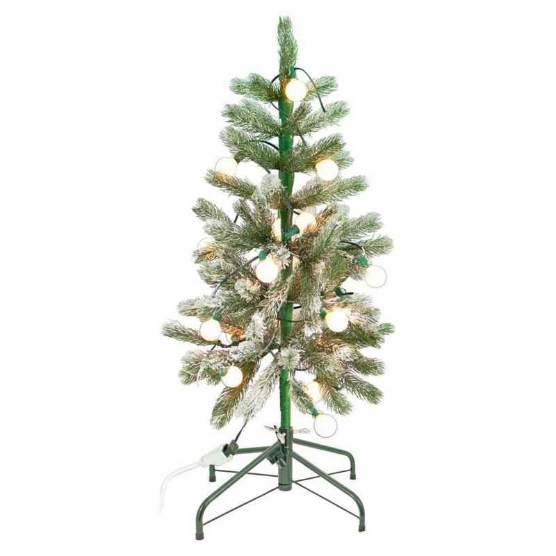 Aspen Pine Flocked Christmas Tree