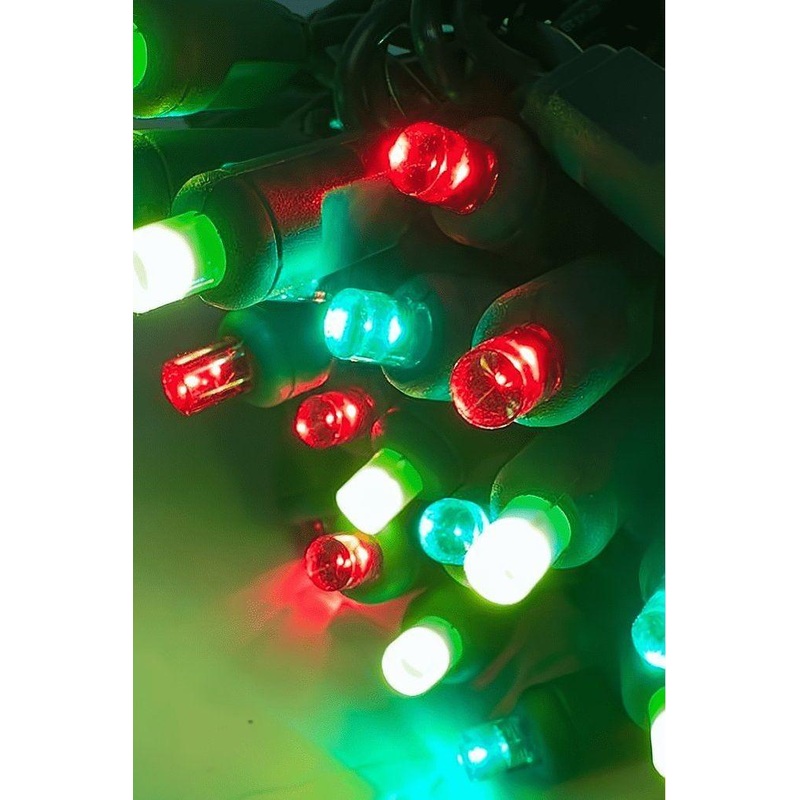 ColorSplash Holly, 5mm Multicolor LED Christmas Lights
