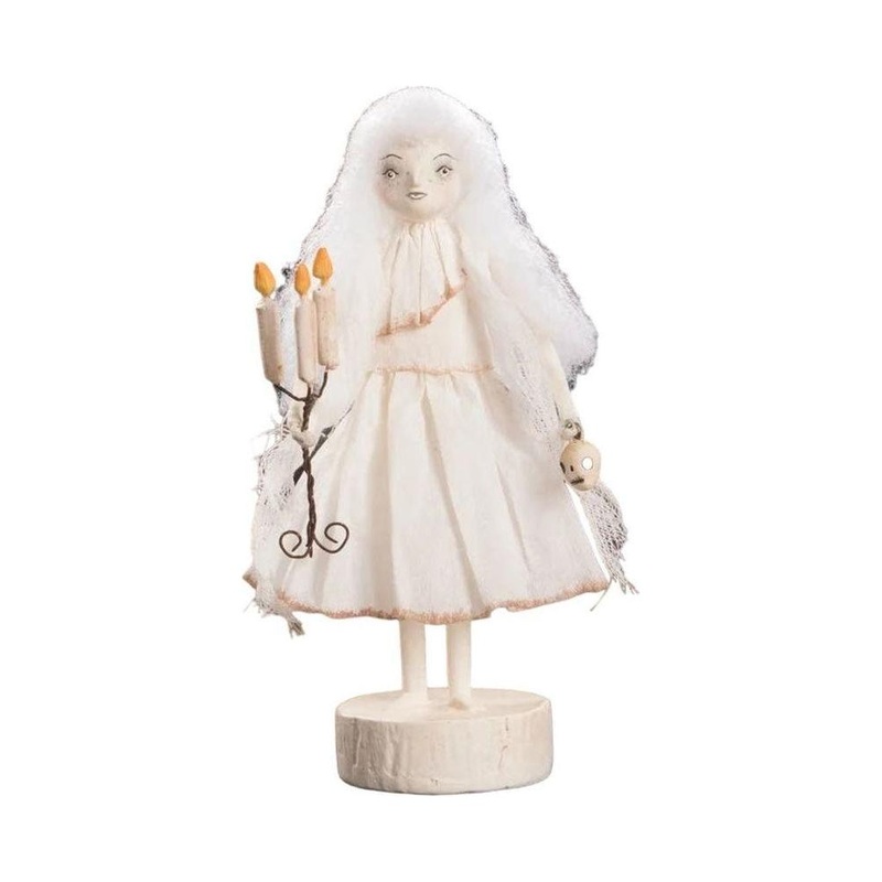 Ghostie Girl With Candelabra