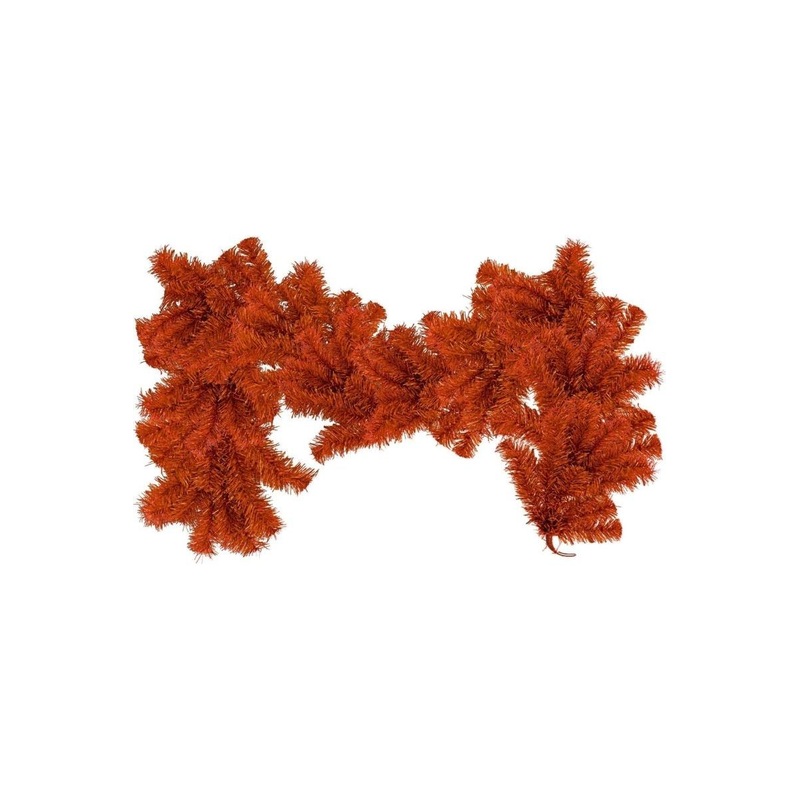 Metallic Orange Garland