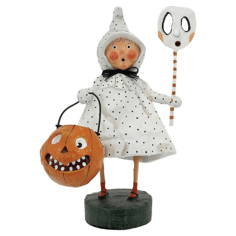 Polk-A-Dottie Boo Halloween Figurine