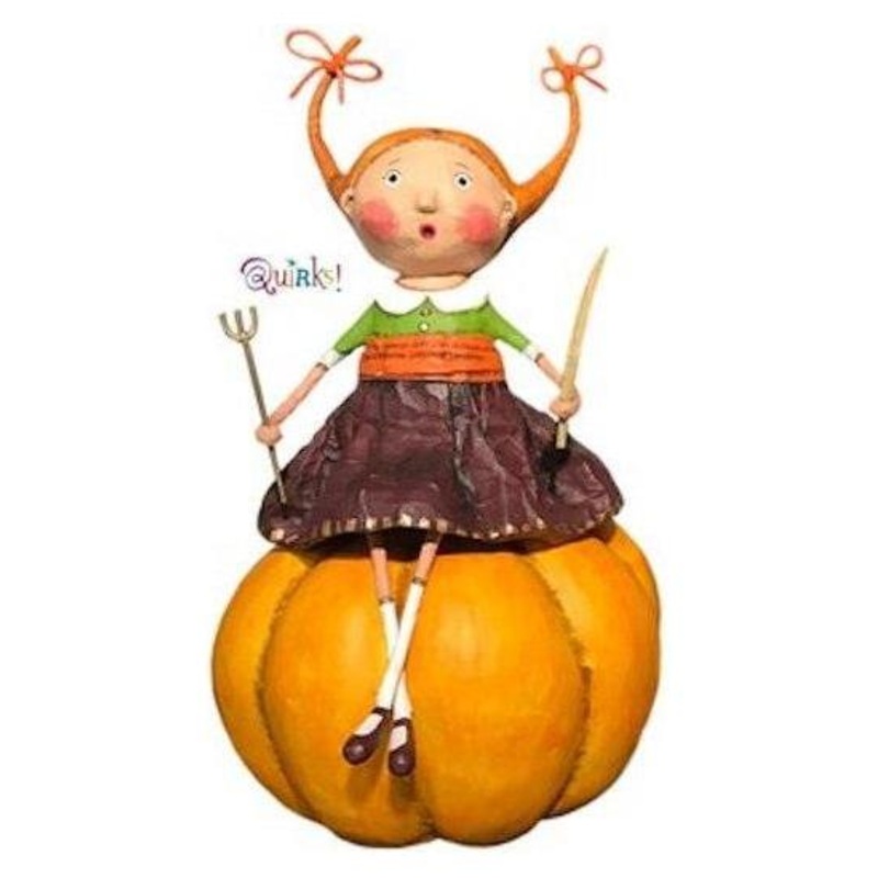 Prissy Pumpkin Eater Figurine