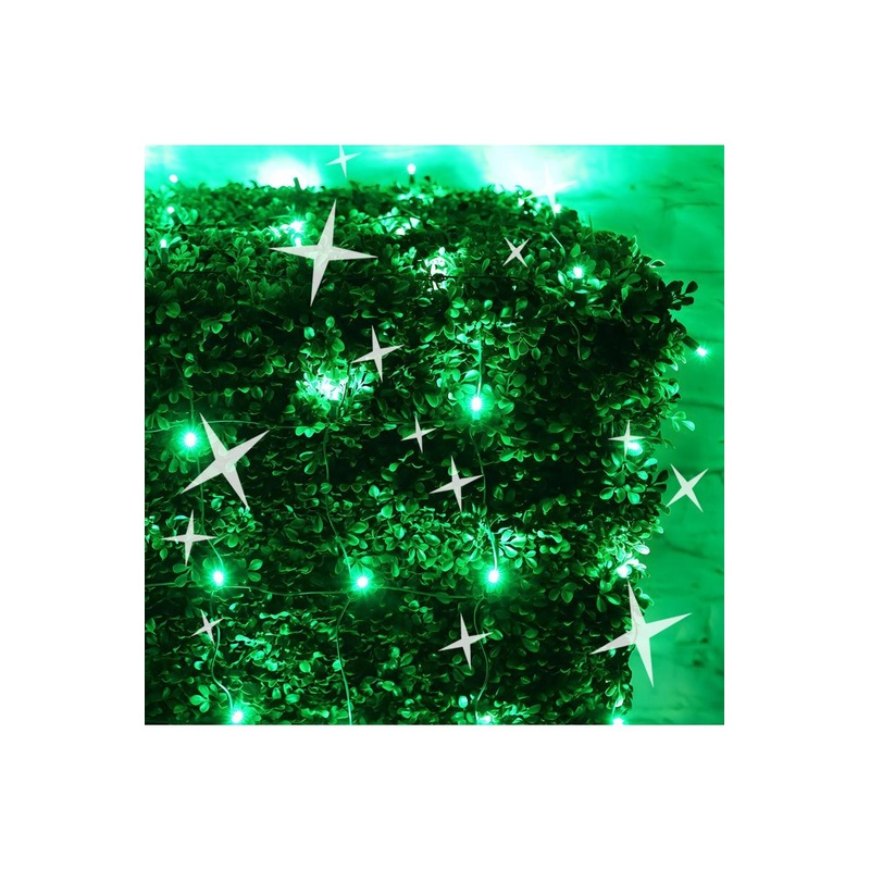 4′ x 6′ Green 5mm LED Smooth Fade DreamSpark Net Lights