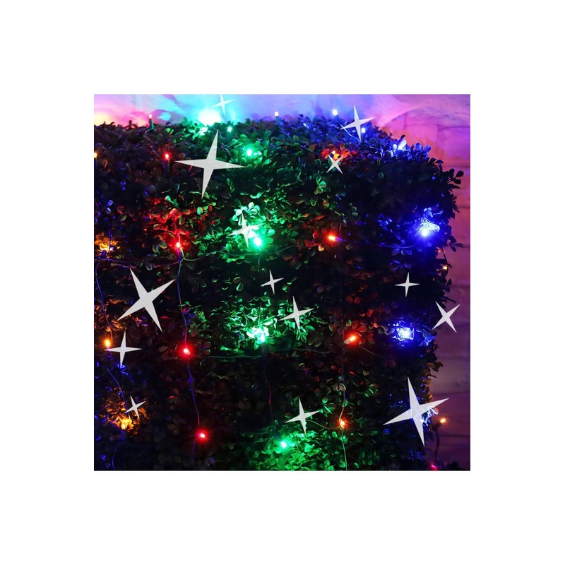4′ x 6′ Multicolor 5mm LED Smooth Fade DreamSpark Net Lights
