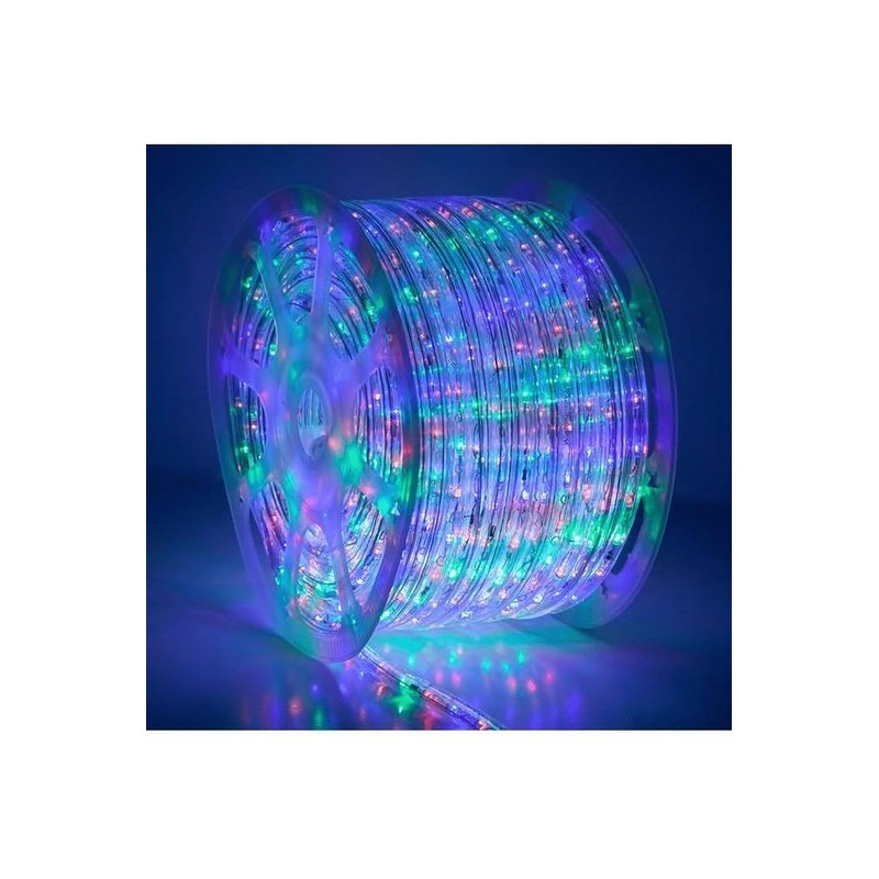 Rope Light, Multicolor, 1/2″ LED, 150′ Spool