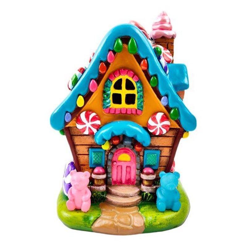 7″ LED Sugary Haven Candy House Figurine