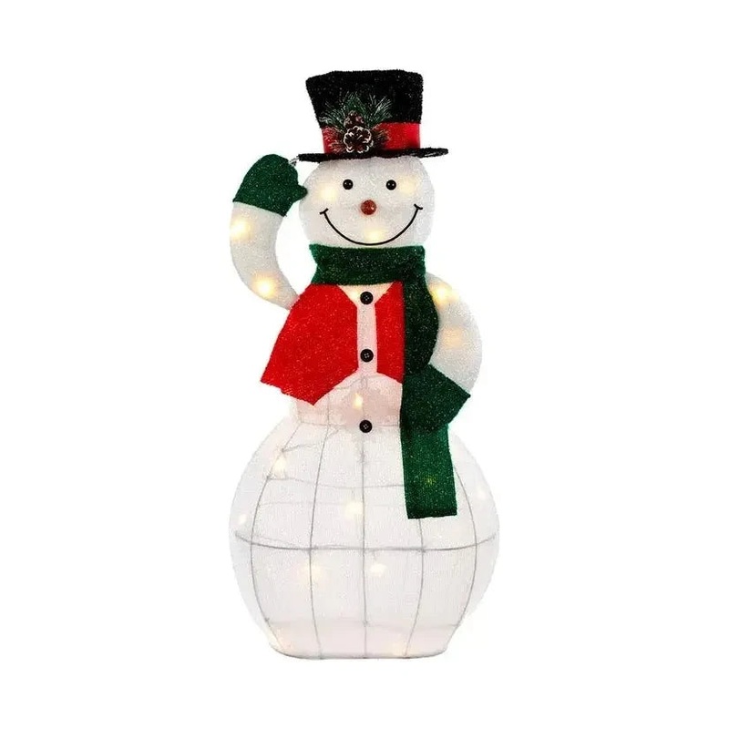 Kurt Adler 36-Inch Light Up LED Animated Snowman