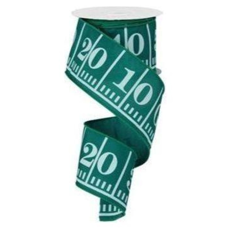 2.5″ Green Football Field Marker Ribbon (10 Yards)