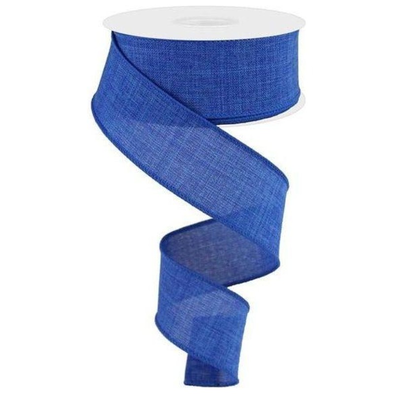 1.5″ Royal Canvas Ribbon: Royal Blue (10 Yards)