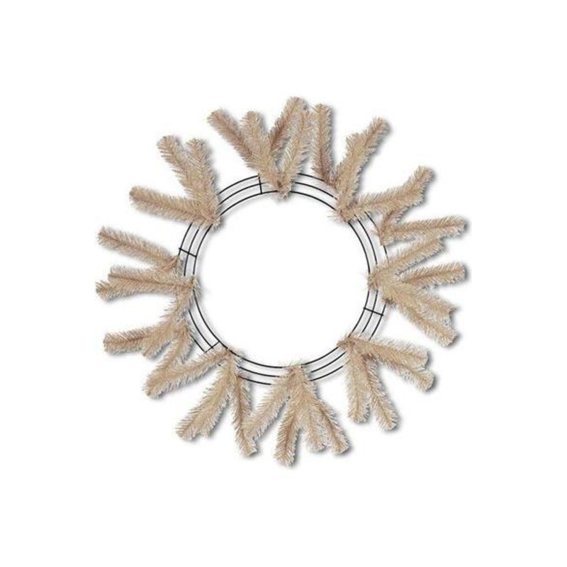 15-24″ Work Wreath Form: Burlap