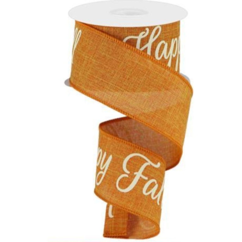 2.5″ Happy Fall Yall Ribbon: Talisman (10 Yards)