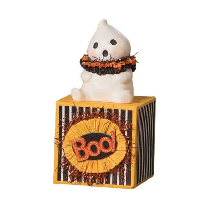 Halloween Boo on Block