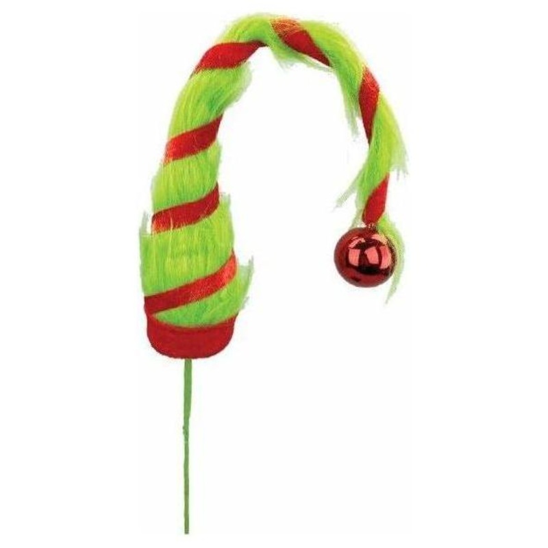 33″ Christmas Green Monster Hat Spray: Green