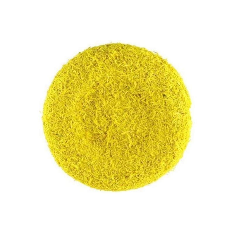 7″ Flower Center: Yellow