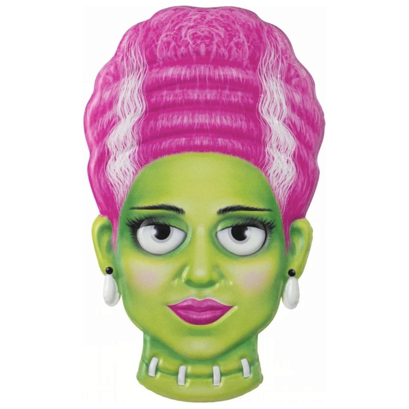 12″ Metal Embossed Sign: Mrs. Frankenstein (Pink)