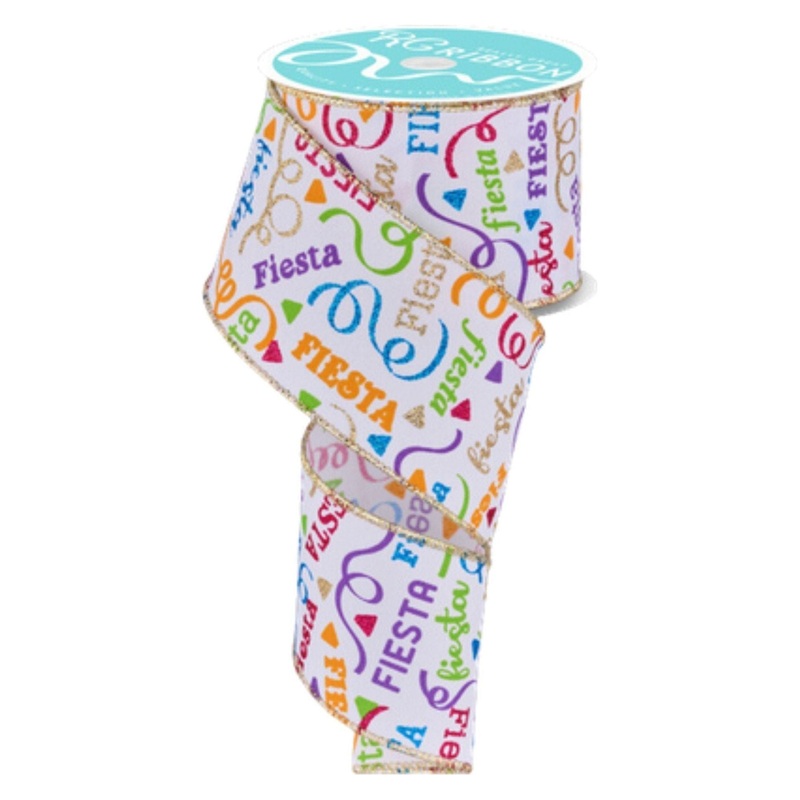 2.5″ Fiesta Ribbon: Multi (10 Yards)