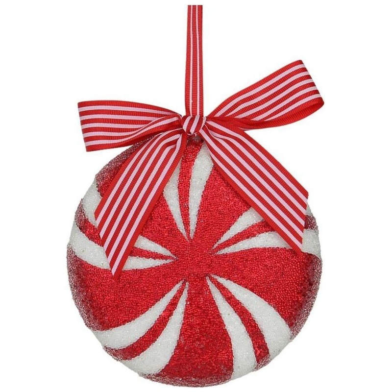 5.5″ Peppermint Ornament