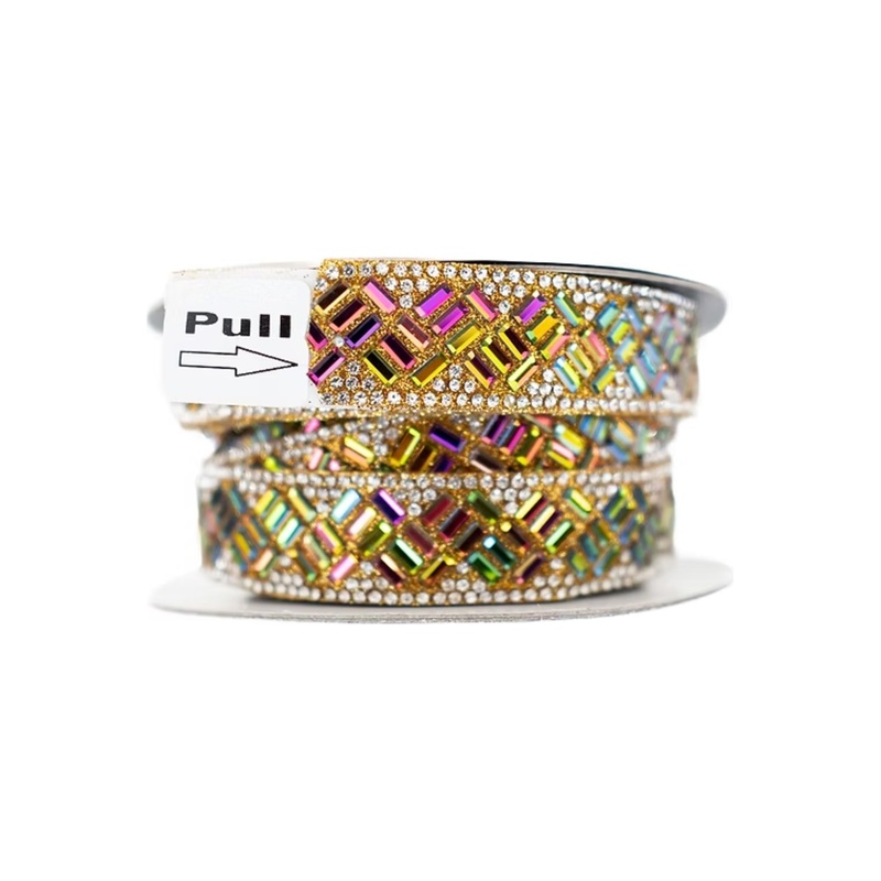 1″ Jubilee Jewel Ornamate: Multi (10 Feet)