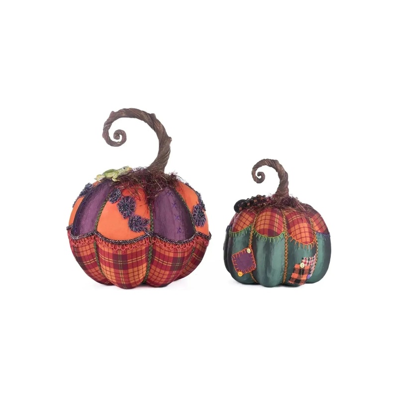 Broomstick Acres Pumpkins Set Of 2
