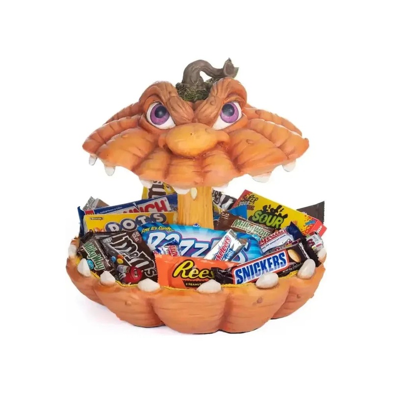 Oh My Gourd Pumpkin Candy Bowl