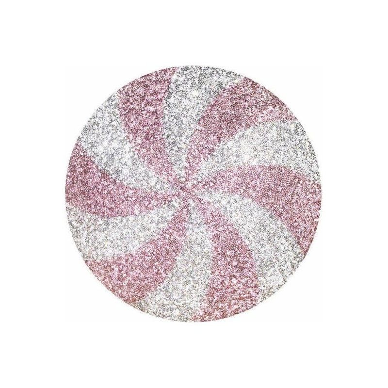 15″ Peppermint Shaped Pillow: Pink