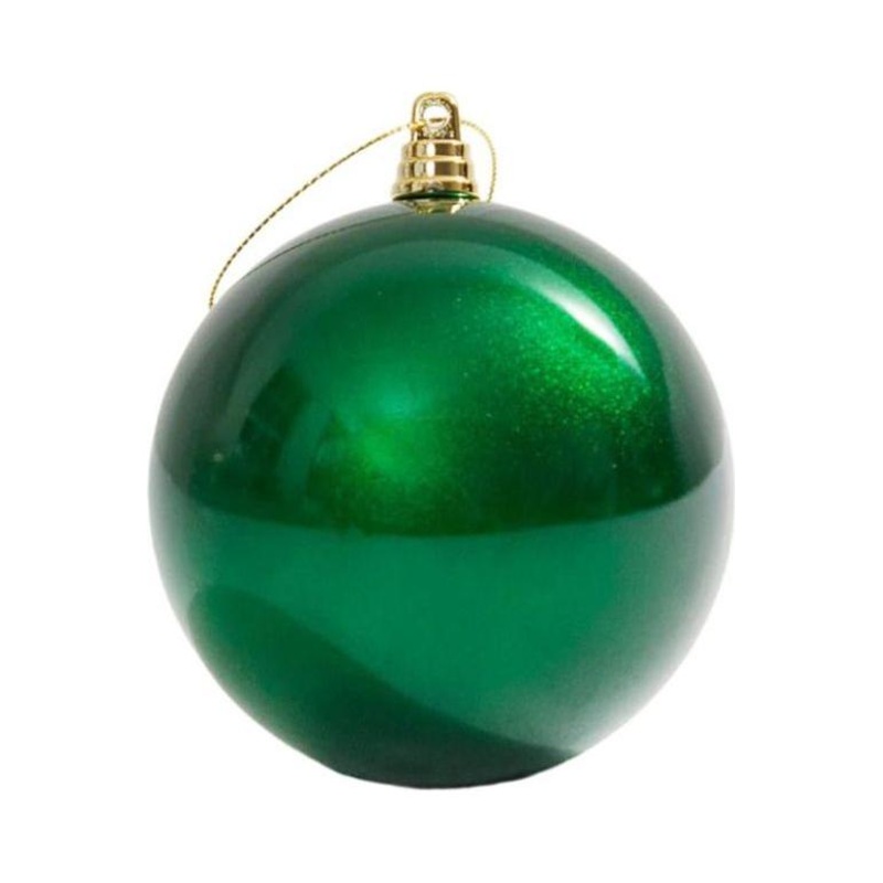 4″ Green Candy Apple Ball Ornament