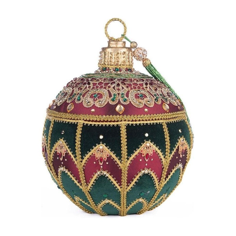 12.5″ Christmas Castle Ornament Shaped Box