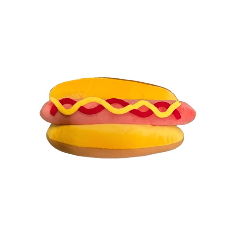 8″ Plush Hot Dog Accent
