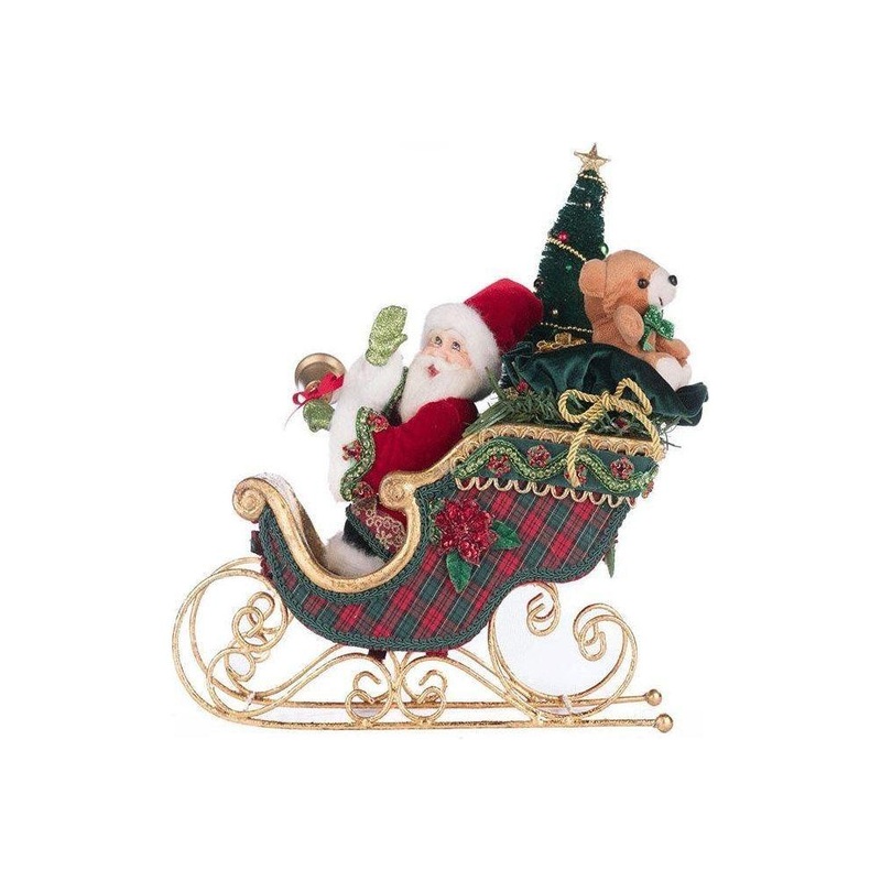 Katherine’s Collection 14.5″ Holiday Magic Table Top Sleigh