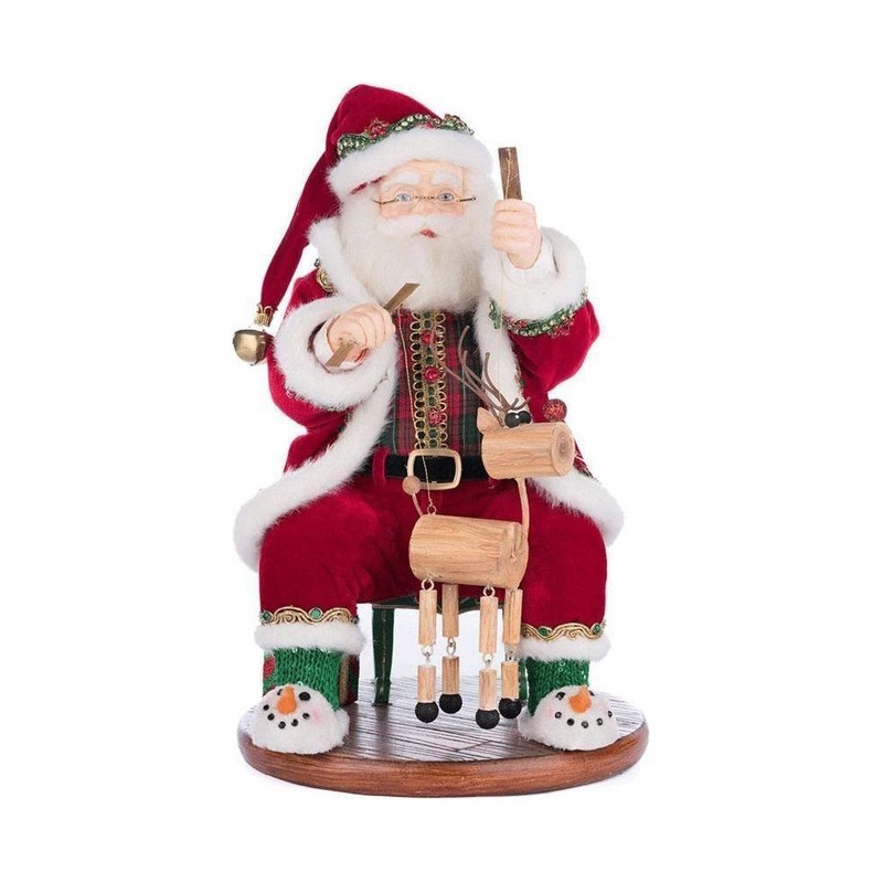 Katherine’s Collection 14″ Holiday Magic Santa With Marionette