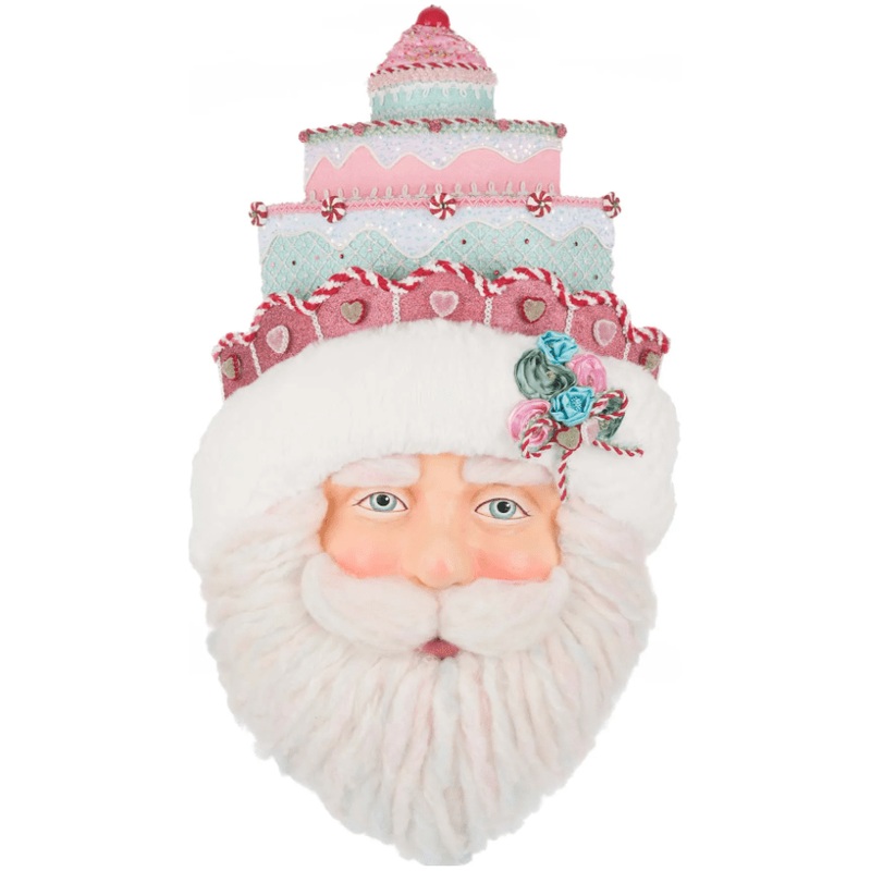 Katherine’s Collection 16.5″ Sweet Delights Santa Wall Mask