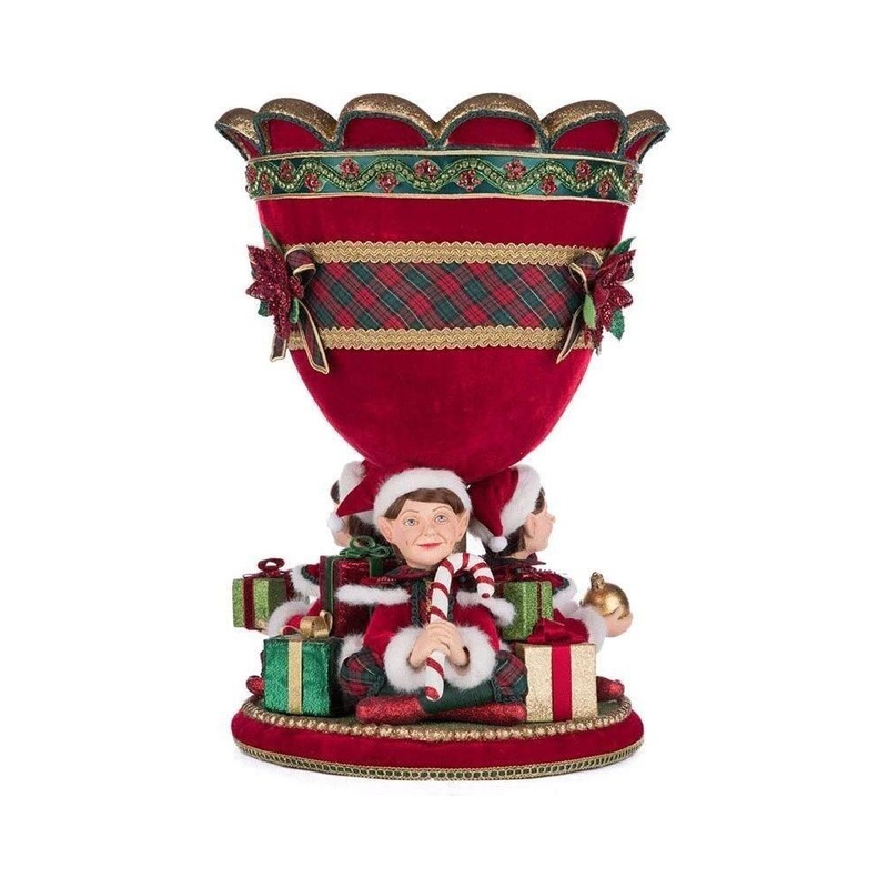 Katherine’s Collection 18″ Holiday Magic Elf Urn