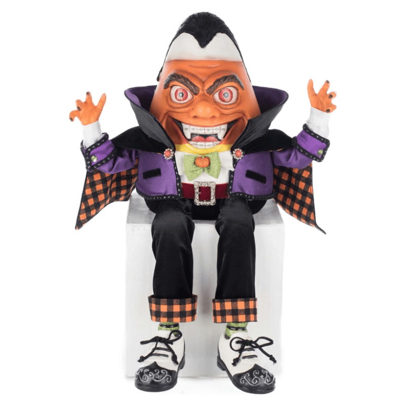 Katherine’s Collection 19″ Count Candy Corn Ledge Sitter
