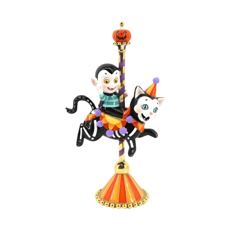 11″ Vampire on Cat Carousel