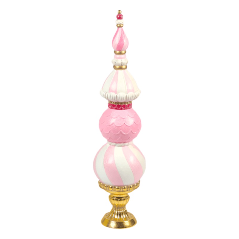 37in Pink Entry Topiary