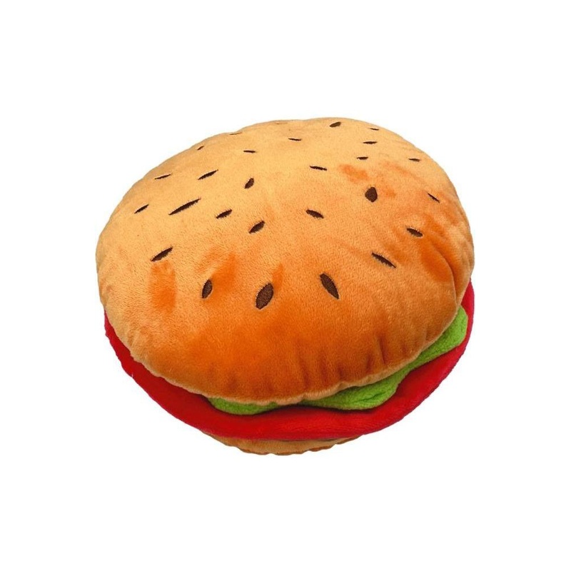 8″ Plush Burger Accent