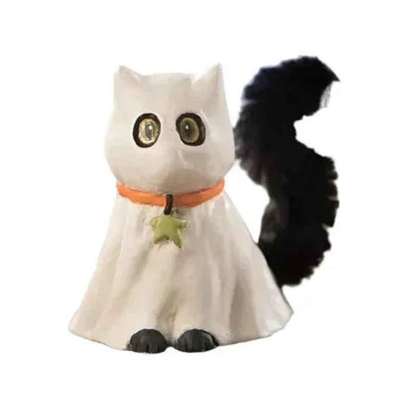 Halloween Casper Black Cat Mini Ghost