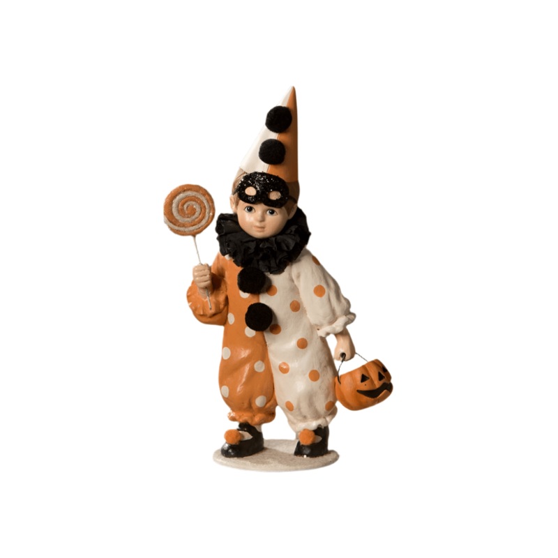 Halloween Masquerade Clown Boy