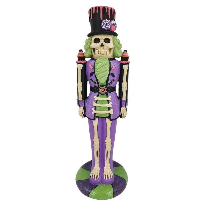 Halloween Skeleton Nutcracker 16″