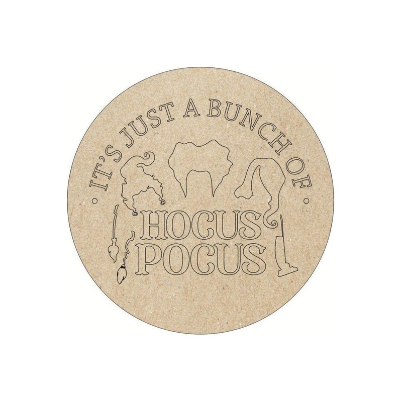 Hocus Pocus Sisters Unfinished Wood Blank