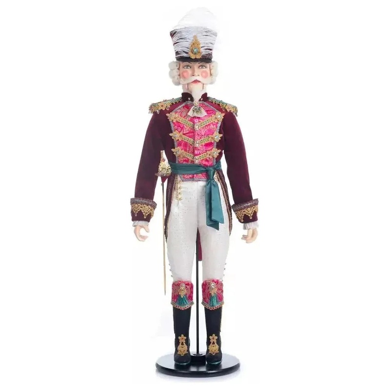Katherine’s Collection 32″ Sugar Plum Prince Nutcracker Christmas Doll