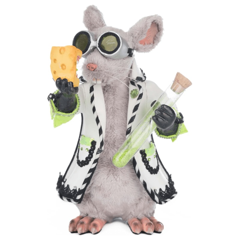 Katherine’s Collection 8″ Einstein the Lab Rat Tabletop