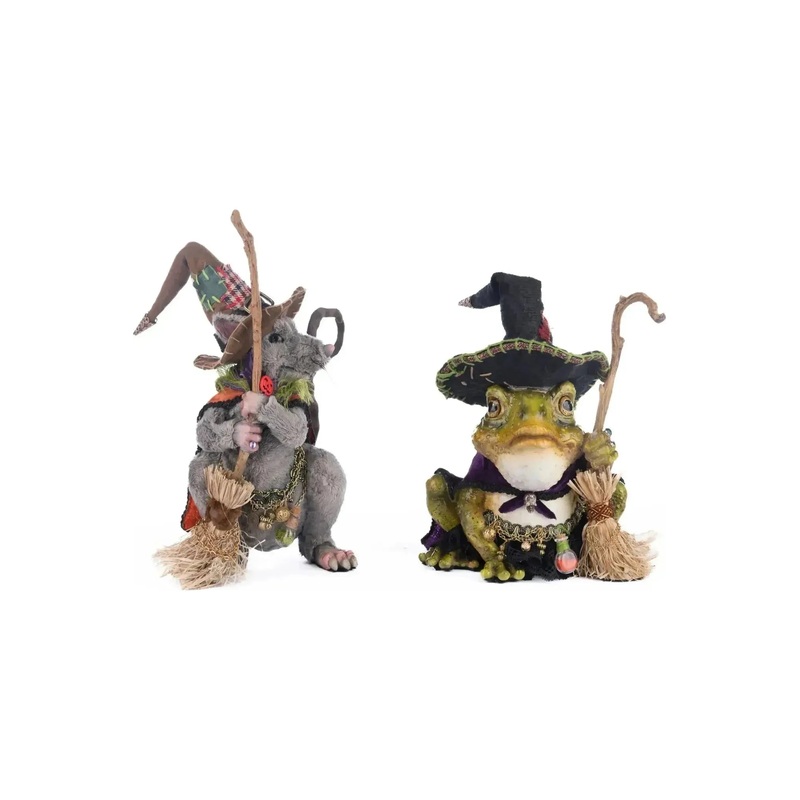 Rat And Frog Witches Assortment of 2