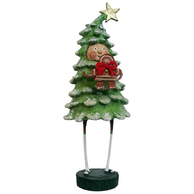 Bruce Spruce Christmas Figurine