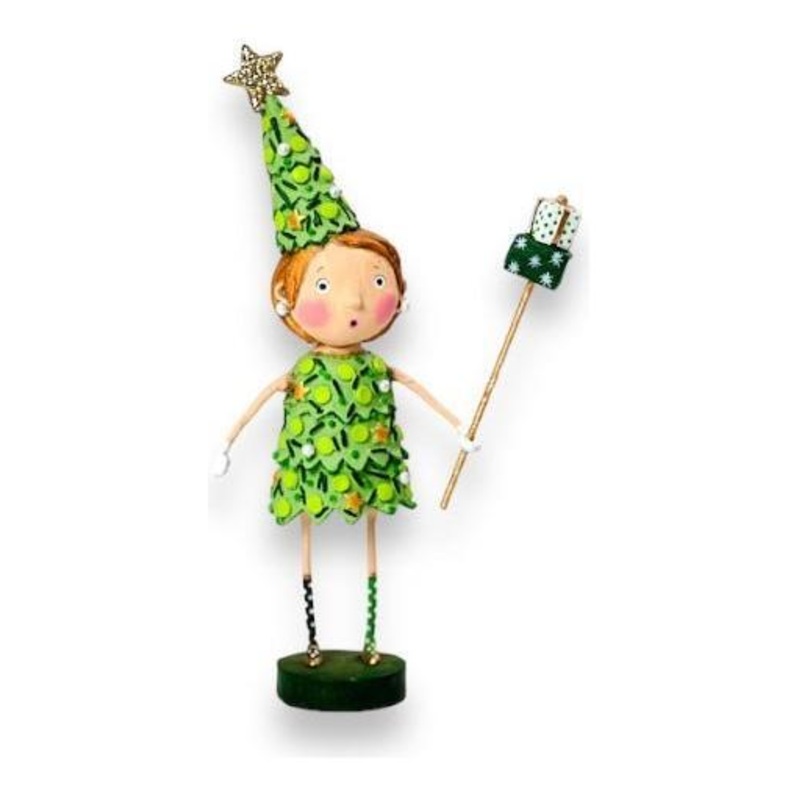 Eloise Evergreen Christmas Figurine