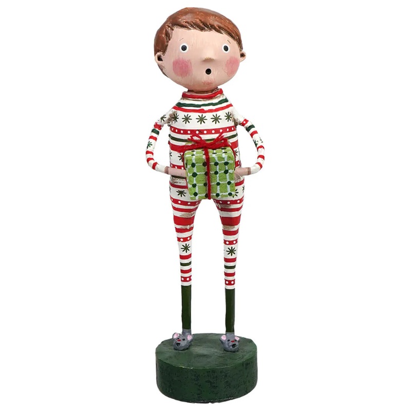 Joey’s Christmas Jammies Holiday Figurine