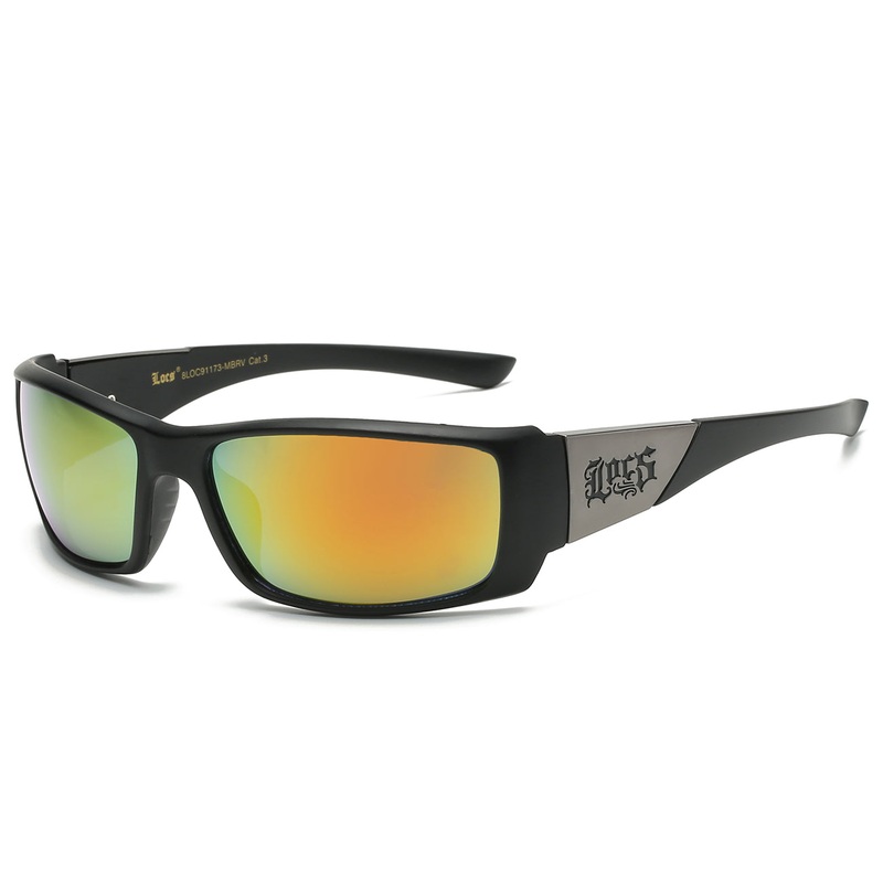 Locs Street Style Matte Black Sunglasses – Dozen Pack