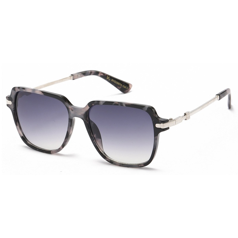Vintage Square Sunglasses with Gradient Lenses
