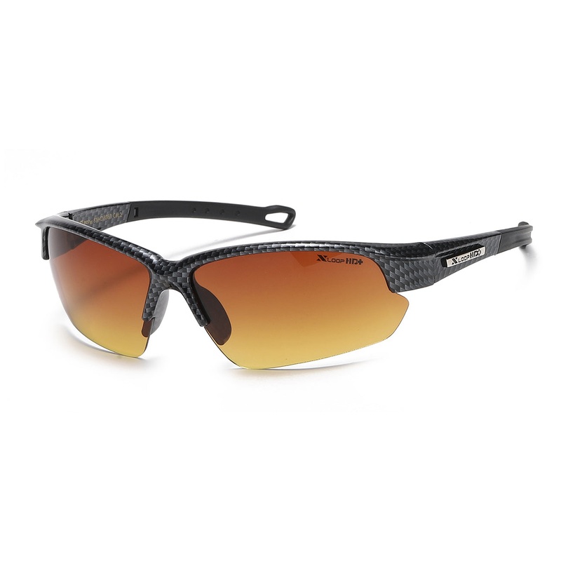 XLoop HD Athletic Sunglasses – Brown/Orange Tint