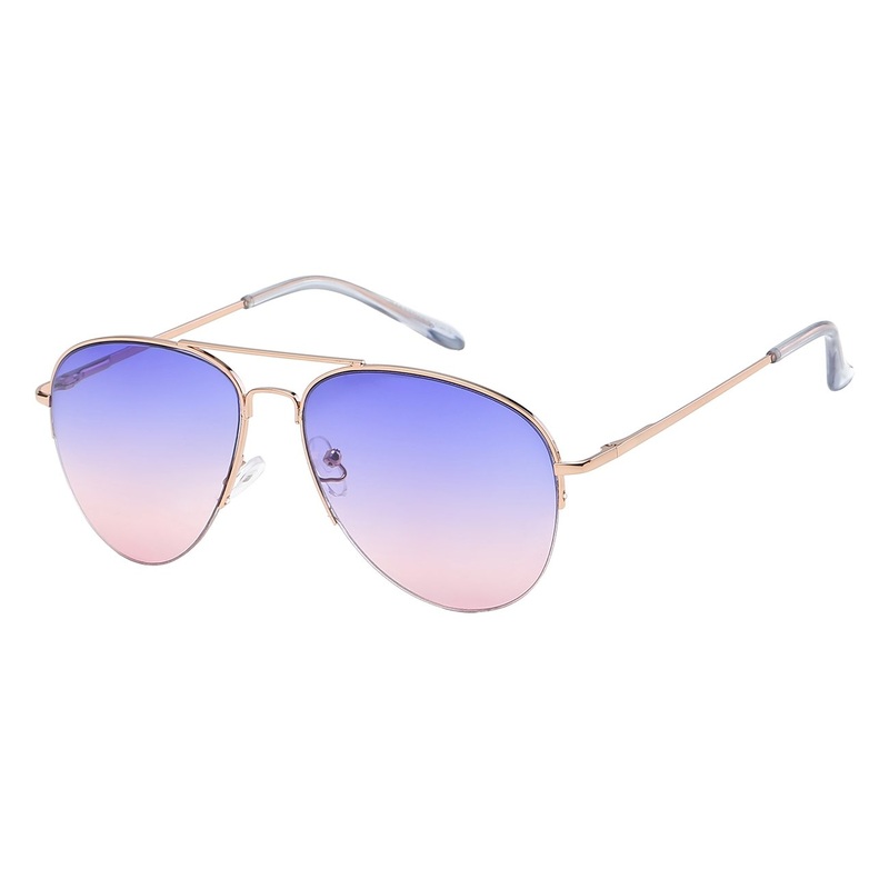 AIR FORCE Semi Rimless Aviator Sunglasses